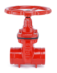 RESILIENT SEATED NRS GATE VALVE GROOVED END