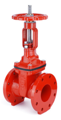 RESILIENT SEATED OS&Y GATE VALVE-FLANGE END